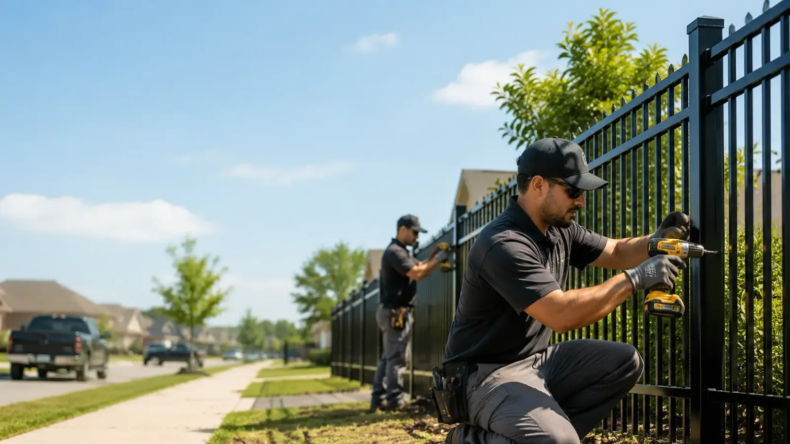 Metal Fence Installation in Hammond, IL
